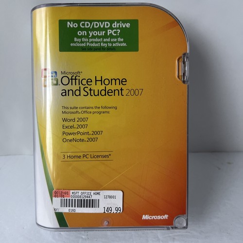 Microsoft office 2007 home - microsoft, and